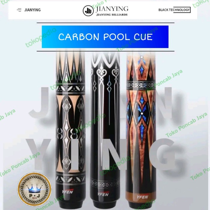 Billiard Stick Billiard Jianying Yf SeriesYfen Carbon Energyshaft