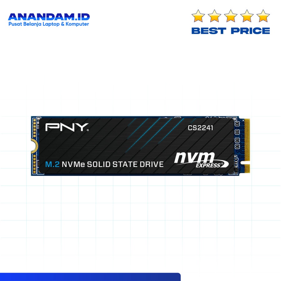 SSD PNY CS2241 M.2 NVME 500GB - PCIe Gen4x4