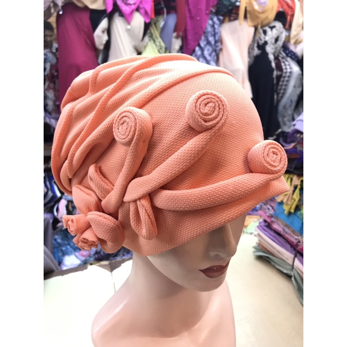 Turban Topi Turban Wanita Motif ( Turban Khusus Dewasa )