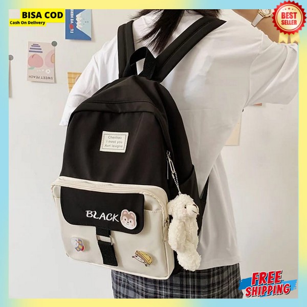 Ransel Cewe Terbaru 2023 Back Pack Cewek Import Premium Rqnsel Anti Air Ransrl Model Sekarang Tas Wa