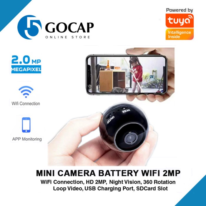Bestseller Tuya Ip Camera Smart Battery Mini Camera Battery