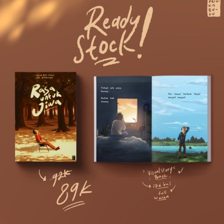 Bestseller⁑ Buku Rasa Untuk Jiwa Ready Stok I95 ✴