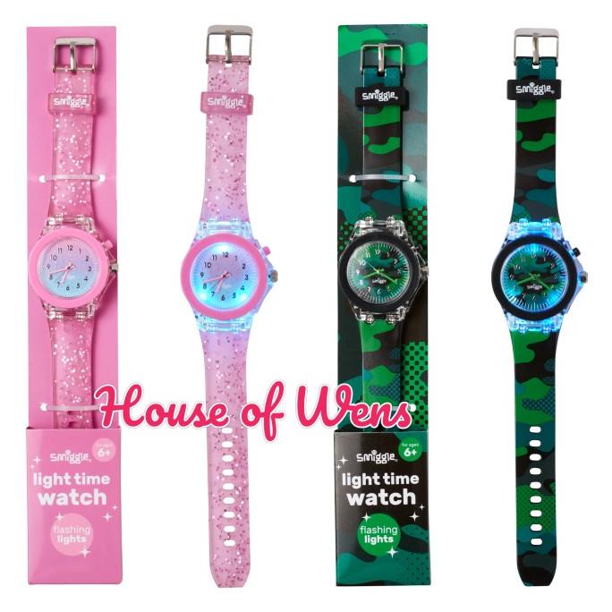 SMIGGLE CHEER LIGHT UP WATCH ORIGINAL - JAM TANGAN SMIGGLE