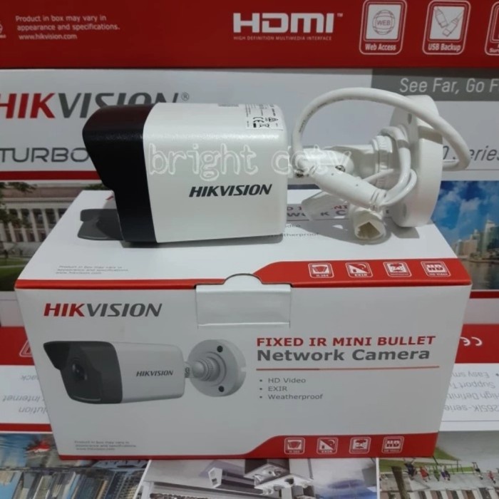 Terlaris Ip Kamera Hikvision 2Mp Ds-1021 Outdoor