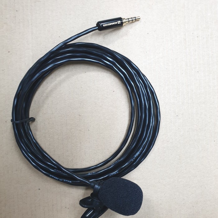 MUST HAVE KBL MIC CLIP ON INPUT KE HP PANJANG 3 METER TERBARU
