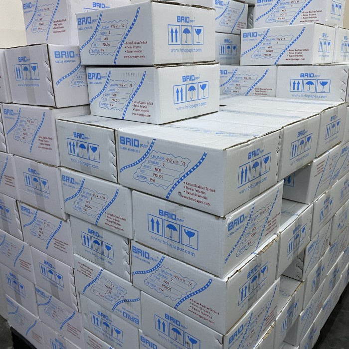 

Kertas Komputer Brio K2 NCR Putih Putih gon04