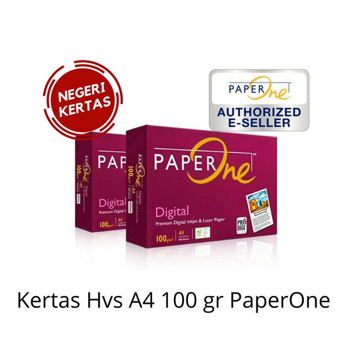 

Kertas HVS A4 100 gr PaperOne lge01