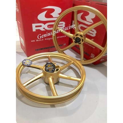 DISKON VELG RACING BOY SONIC 150 R - SP 522 GOLD RCB MALAYSIA