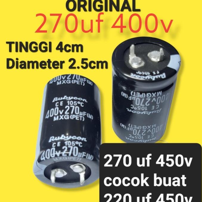 Elko Elco 270Uf 450V Power Supply Tv Psu 200Uf 220Uf 400V 400 450 500V