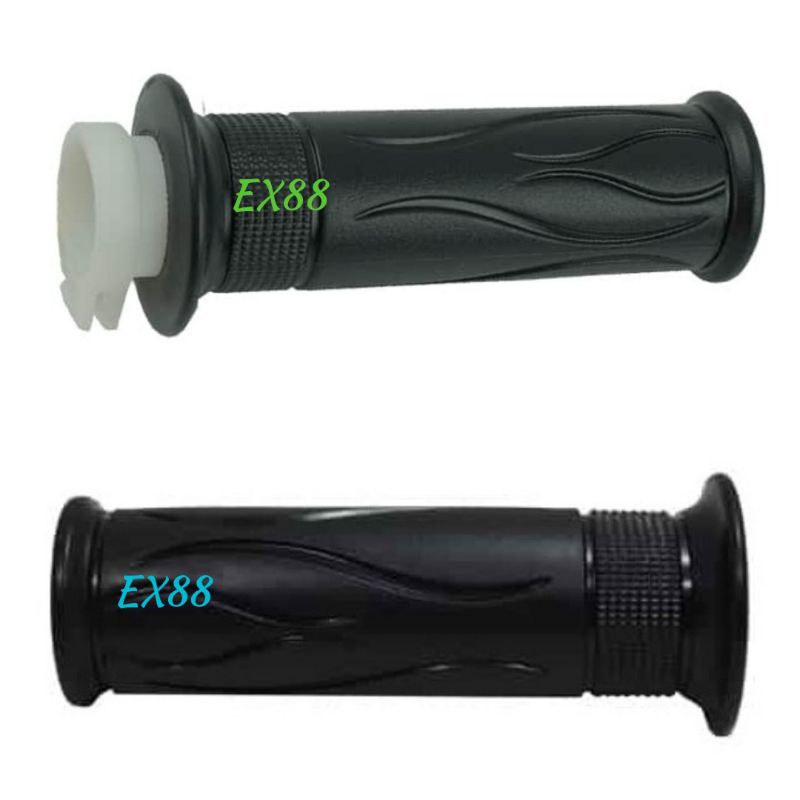 GRIP / HANDFAT / HANDGRIP DAN PIPA GAS SCOOPY ESP VELG 14 ORIGINAL AHM ASLI 53140-K16-A40ZA 53166-KY