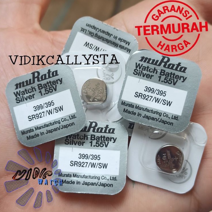 BATREI BATRE BATERAI JAM SONY MURATA 399 / 395 / SR927SW / SR927W SR 927 SW / W ORIGINAL ▫ POL.25Jn2
