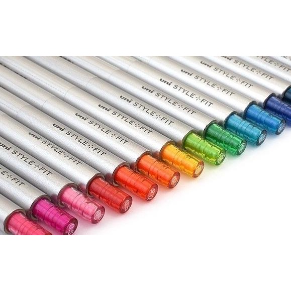 

Uni Style Fit Single Color Slim Gel Pen - 0.5 mm Refillable