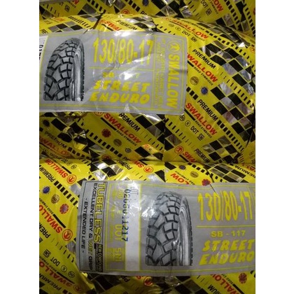 BEBAS ONGKIR Ban Luar Swallow 130-80 Ring 17 Tubless