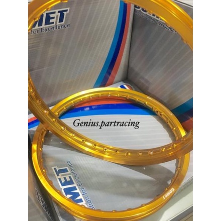 TERMURAH VELG COMET W SHAPE 1 SET 140X140 RING 17 GOLD SILVER