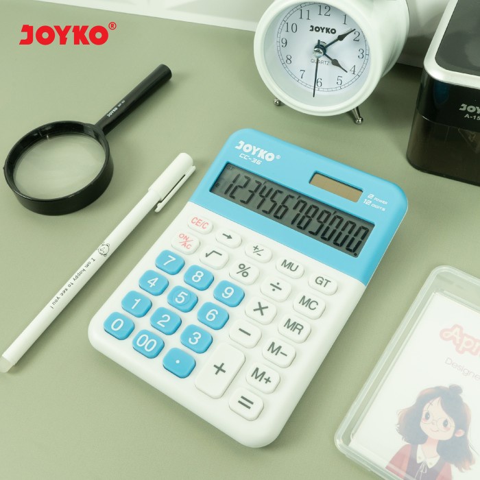 

Calculator / Kalkulator Joyko Cc-36 / 12 Digits / Check Correct