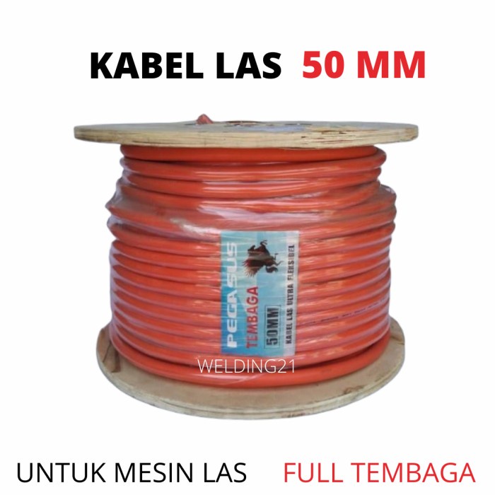 Terlaris Kabel Las 50Mm Full Tembaga