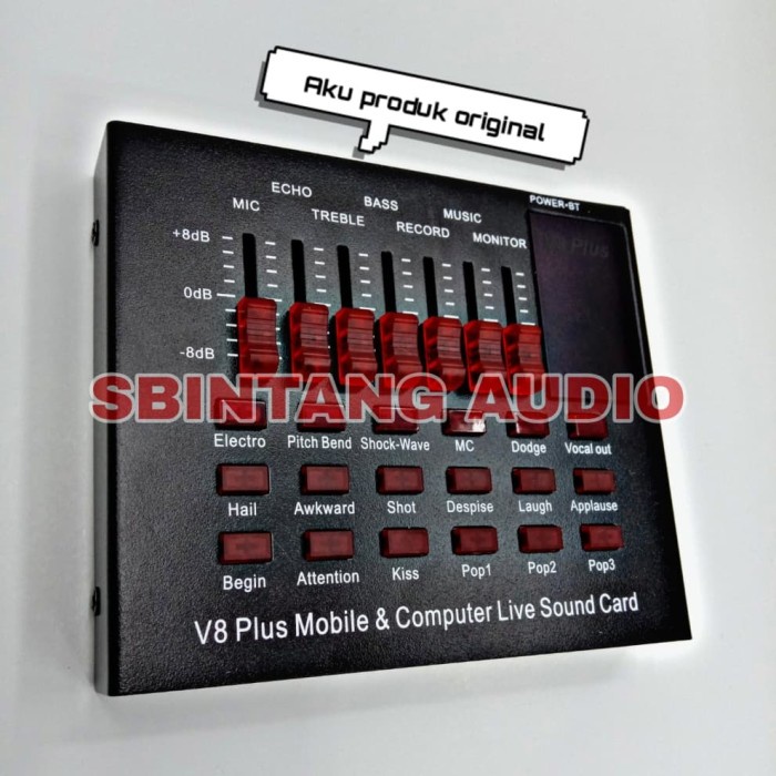 Soundcard V8 Plus