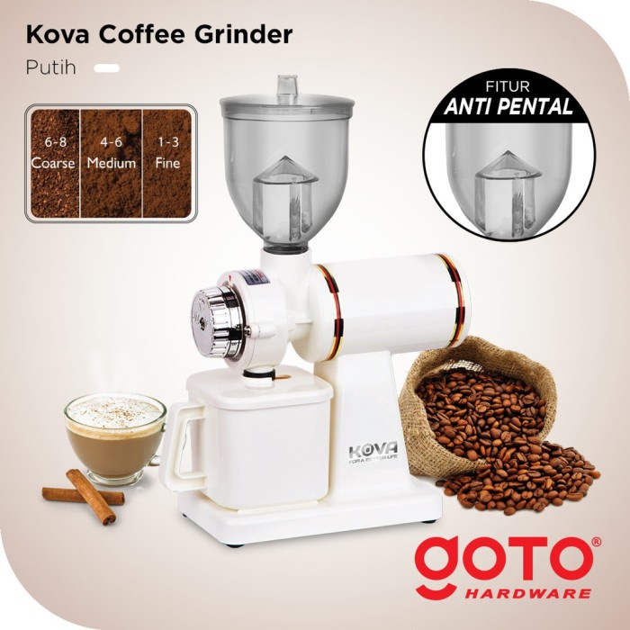 Mesin Giling Biji Kopi Listrik Kova N600 Electric Coffee Grinder Maker