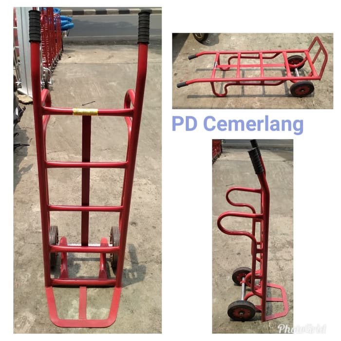 Trolley barang 2 roda serba guna troli barang