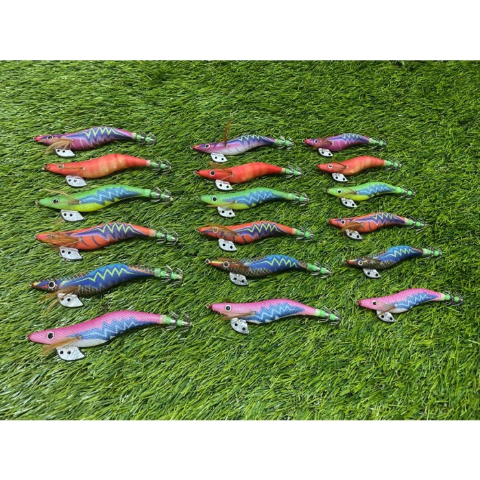 UMPAN CUMI CUMI SEAHAWK RATTLER EGI UV LUMINOUS SIZE 2.5 - 3.0 -3.5