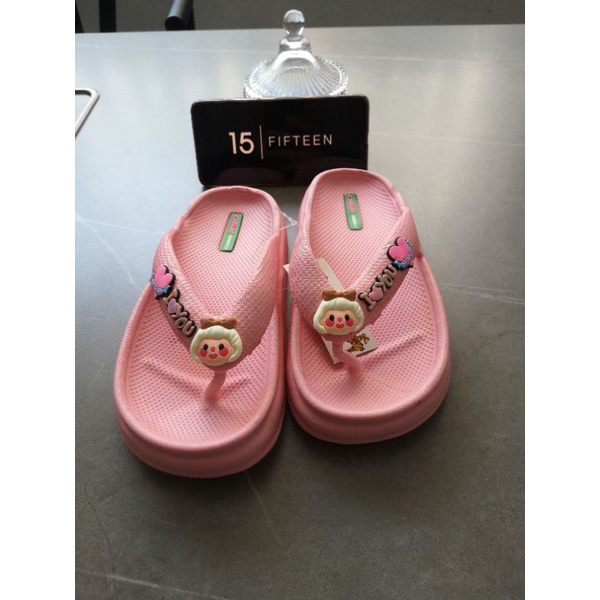 Sandal Jepit Sandal Wanita Bahan Karet Anti Licin Motif Lucu Terbaru 7878