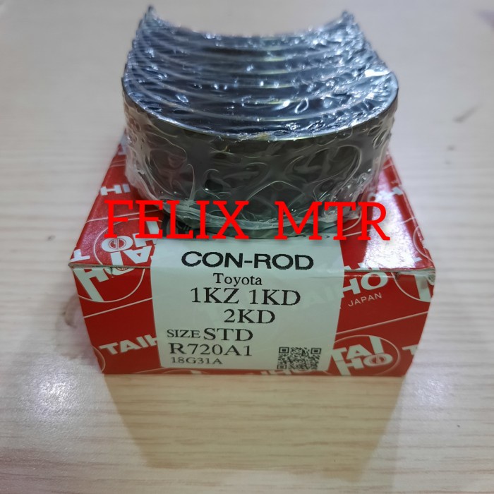 METAL JALAN CON ROD BEARING TOYOTA INOVA DIESEL FORTUNER DIESEL HILUX