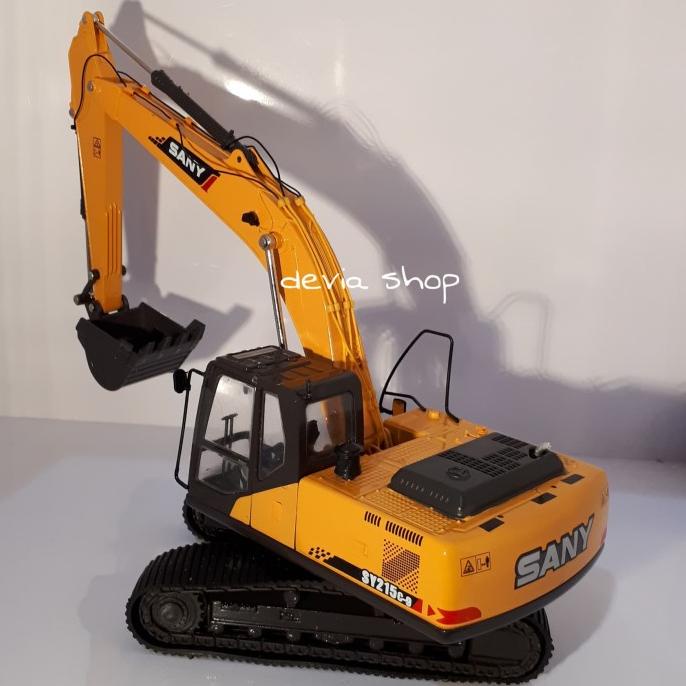 Miniatur Diecast Excavator Sany