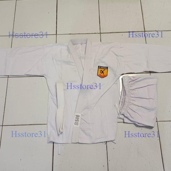 Baju Karate Anak Hokaido Bagus Bonus Logo Forki