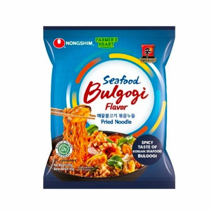 

MIE GORENG | NONGSHIM FRIED NOODLE BULGOGI 105G | MIE | PASTA