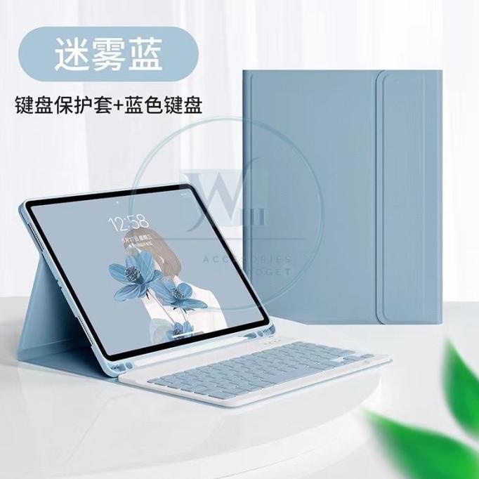 SAMSUNG S6 LITE/TAB A7 LITE FLIP COVER + KEYBOARD BLUETOOTH