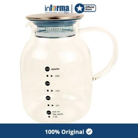 Informa - Appetite 2 Ltr Freddi Teko Minum - Biru
