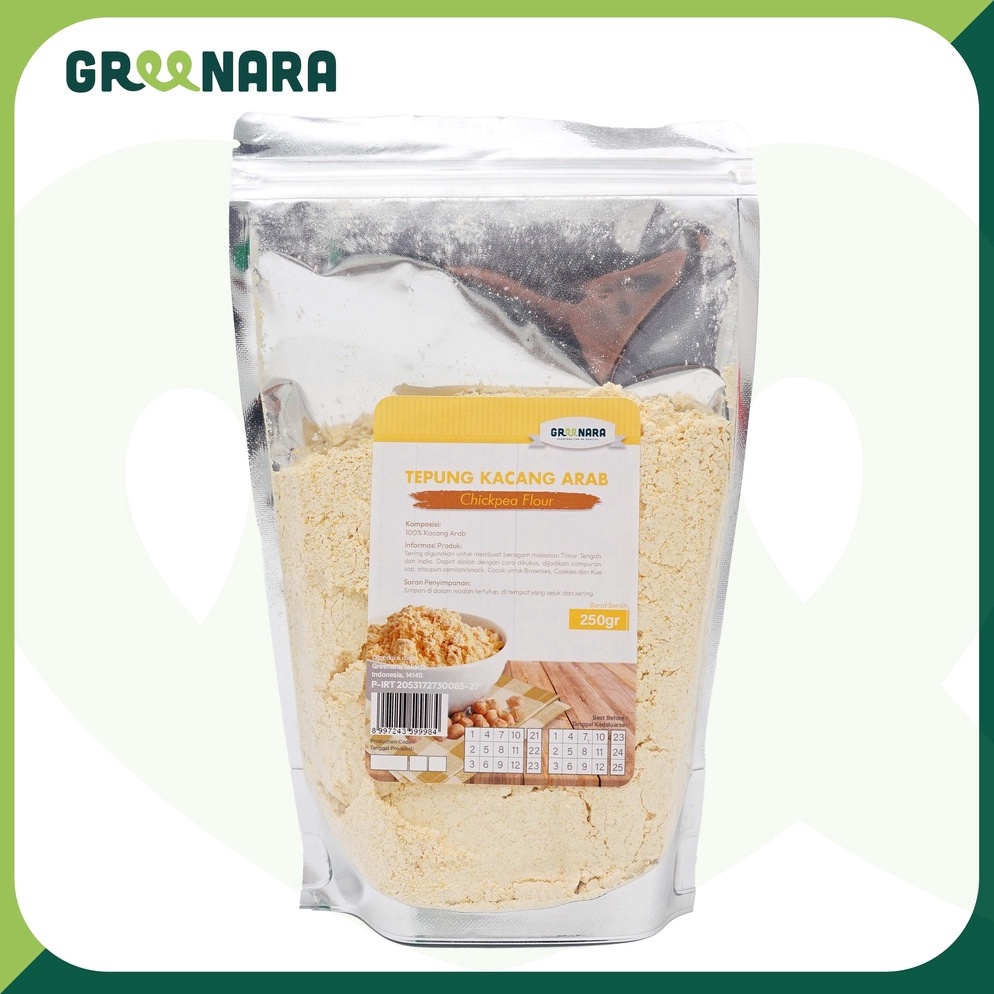 

Harga Termurah Chickpea Flour 250gr / Tepung Kacang Arab 250 gram VBE