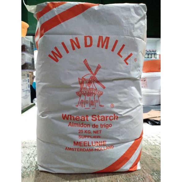 

Special Edition.. WHEAT STARCH WINDMILL(TEPUNG TANG MIEN)REPACK 1 KG M9G