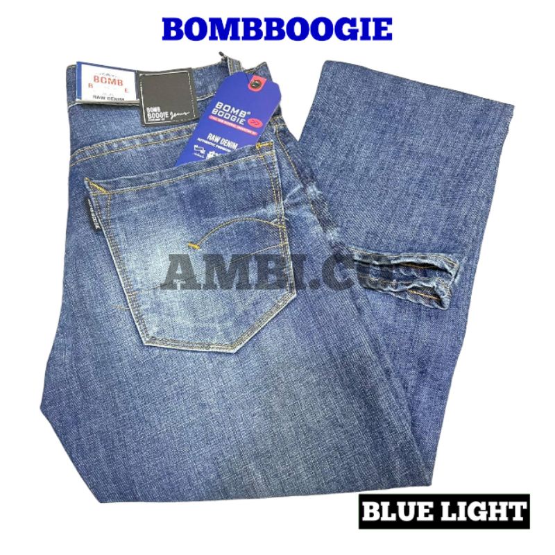 Celana Jeans Bombboogie original pria - Jeans panjang pria Bombboogie standar - jeans denim pria