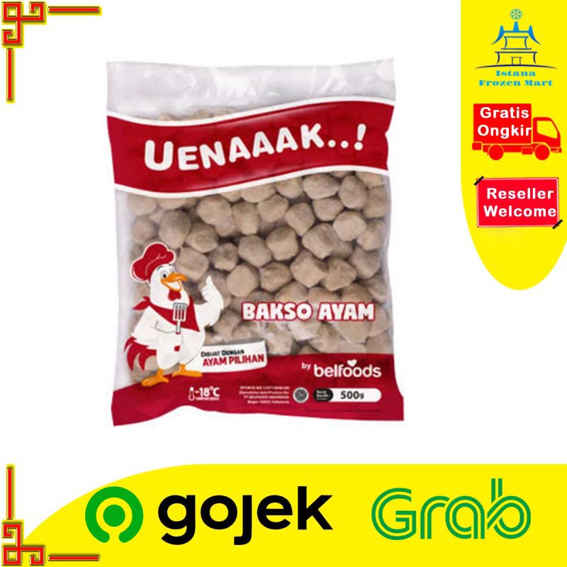 

Uenaaak Baso Ayam 500 GR - BELFOODS