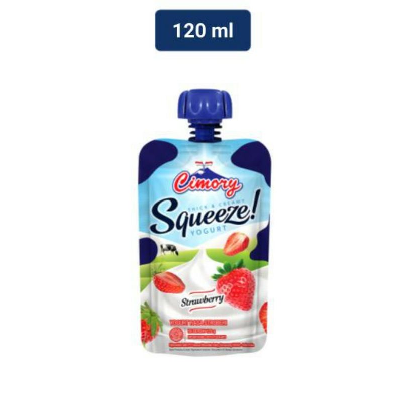 

Cimory Squeeze Yogurt Rasa Strawberry