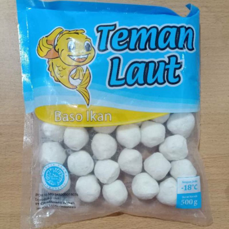 

Baso Bakso Ikan 500 GR - TEMAN LAUT