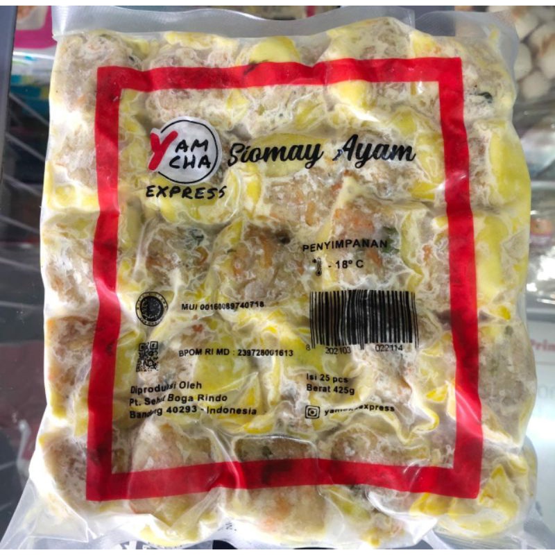 

Siomay Ayam 25 Pcs - YAM CHA