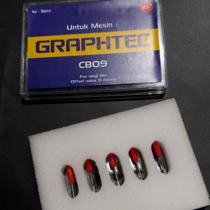 

Terlaris Art Knife Mata Pisau Mesin Cutting Graphtec Plotter Cutting Blade 45 60 Derajat