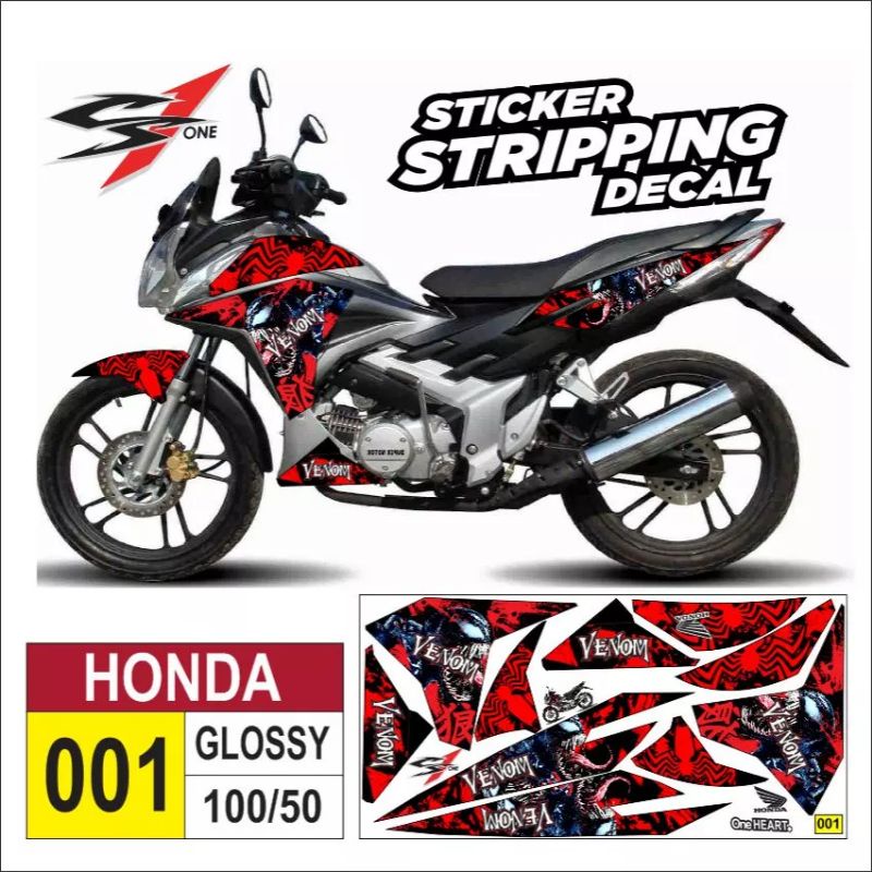 COD/Dwcal semi ful variasi CS1 one 150 aksesoris body motor Honda CS1 VENOM