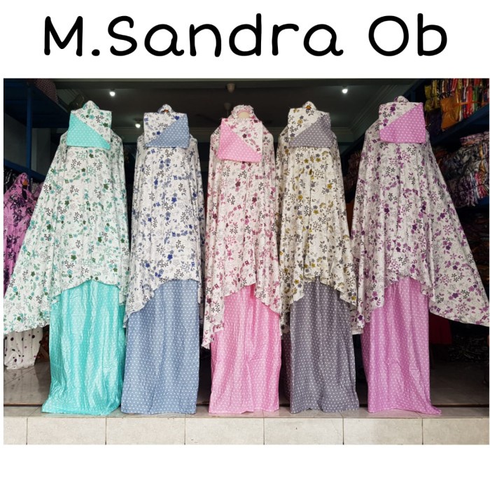 New Mukena Dewasa Rayon Bali Mukena Grosir Termurah Iii