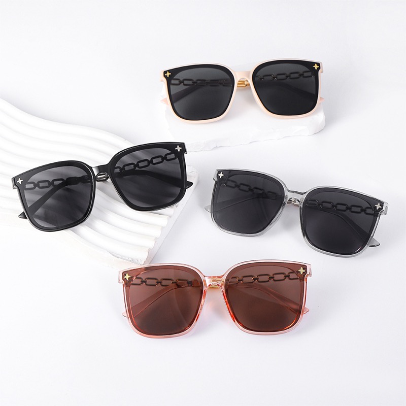 LUCKY Kacamata hitam  Korea Fashion /Kacamata Import Fashion Sunglasses Wanita/Pria Sunglassess unisex