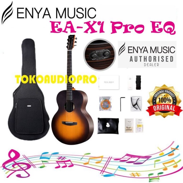 Best Seller Gitar Enya Ea-X1 Pro Gitar Akustik Enya Ea-1X Pro Eq