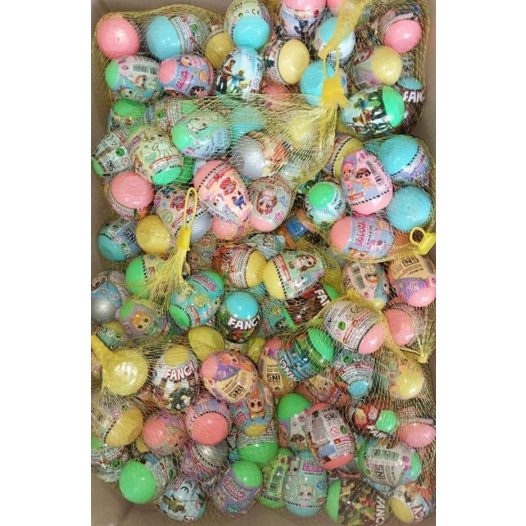 [20 Pcs] Mainan Lol Surprise Jaring Fancy Telur Hadiah Bola Hadiah