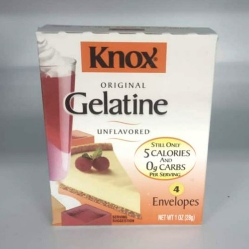 

Knox Unflavored Gelatin Bubuk 28G Puding Agar-Agar