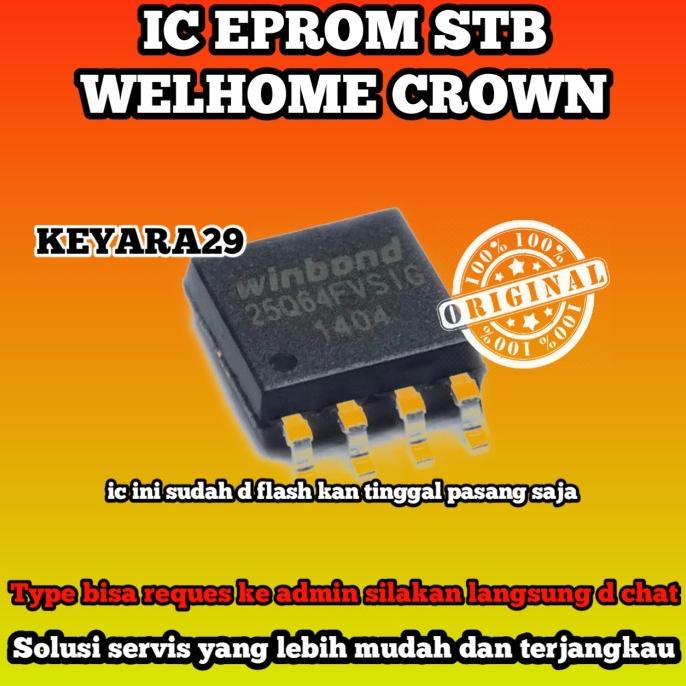 :<:<:<:<] ic eprom welhome crown siap pakai