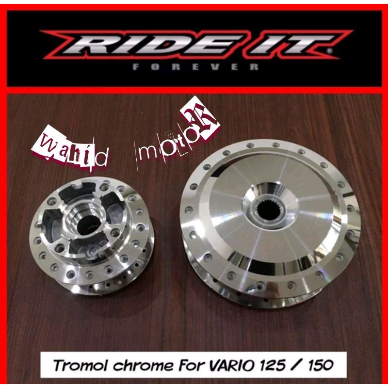 TROMOL SET VARIO 125,VARIO 150 RIDE IT (DISC LOBANG 4)