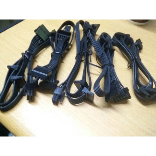 Terlaris Sata Kabel Modular Corsair Dari Psu 6 Pin Ke Sata