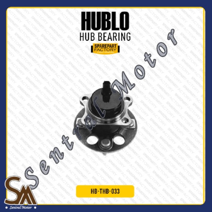 Hub Bearing Laher Lahar Nap Roda Belakang Toyota Altis ABS
