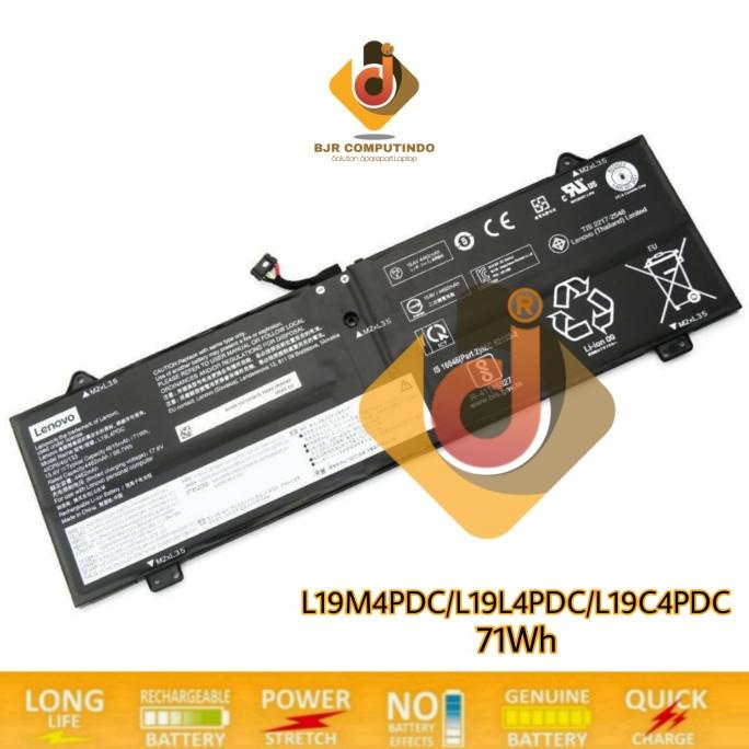 Baterai Lenovo Ideapad Yoga Slim 7i Pro 14ITL5 EVO i7 L19M4PDC 2 in 1